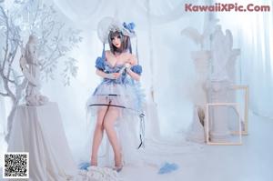 Coser@rioko凉凉子 Vol.101: 柴郡冰雪公主 (40 photos)